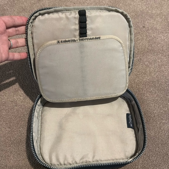 Kipling blue Backpack with lunchbox and 1 pencil/crayons organizer - Picture 8 of 17